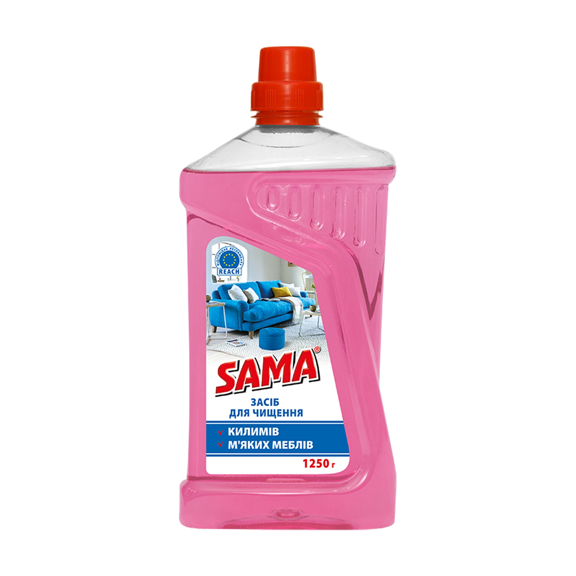 Засіб для чищення килимів та м'яких меблів Sama, 1.25 кг